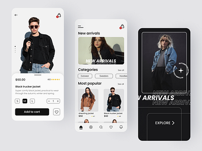 Fashion app app design fashion fashion app fashion web mobile mobile design product design ui uiux ux