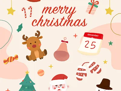 Christmas's pattern illustration