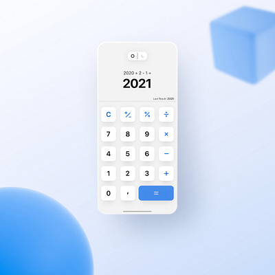 Day 004 - Calculator 004 3d adobe xd calculator calculator app calculator design calculator ui daily ui 004 dailyui dailyui004 day 004 design design challenge design daily figma graphic design inspiration product design ui ux