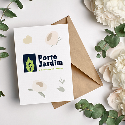 Porto Jardim Logo Design: Arboriculture & Landscaping brandidentity branding businesscard design graphic design greendesign landscapingdesign logo logodesign logotype minimalistbranding minimalistlogo modernlogo natureinspired visualidentity