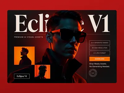 Eclipse V1 CTA Page - WIP ai assets concept design eclipse photography ui web website