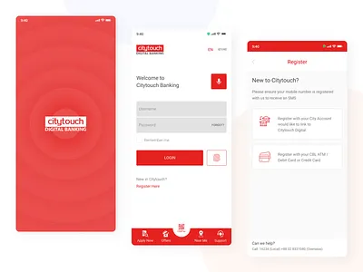 Finance: Banking Mobile App app bank banking finance financial app fintech app investment loan minimal mobile modern stocks ui ux wallet