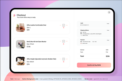 Checkout page design freel freelancer illustration ui ui challenge ui design uidesign uiux ux challenge