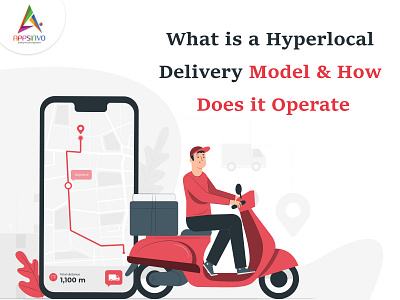 Appsinvo :: What is a Hyperlocal Delivery Model & How Does 3d animation branding graphic design motion graphics ui