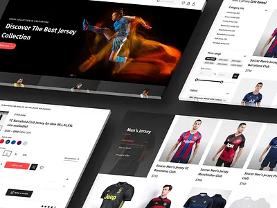E-commerce Website UXD for Jersey.com.bd e commerce ecommerce website figma jersey jersey.com.bd online shop ui shop ui ui design user experience user inteface ux ux design website design