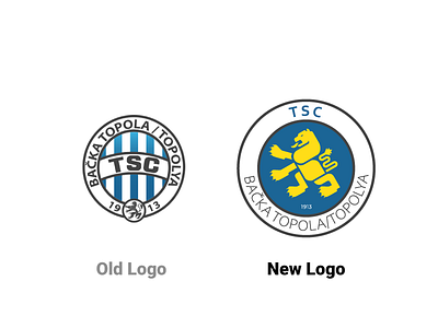 FK TSC Logo Redesign graphic design logo logo redesign vector