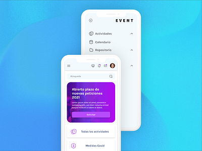 EVENTS - Platform to organize cultural events colorful cultural platform events financial platform minimalist mobile design organizing schedule ui design ux design
