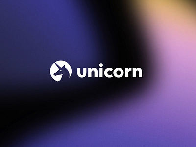 Unicorn Agency – Logo animation brand brand identity branding design design agency gradient gradient blur graphic design illustration logo logo redesign logomark logotype minimalist motion graphics redesign typography unikorns web