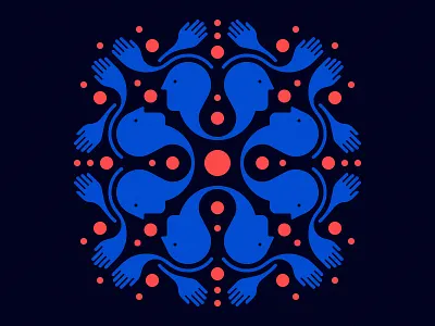 ✨👤✨ illustration pattern pattern design pattern experiment