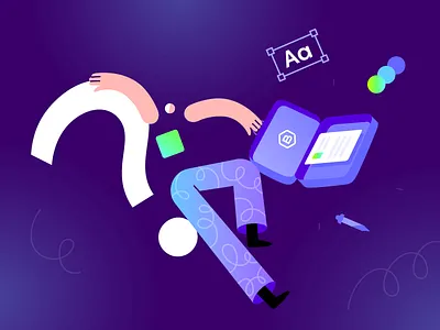 Brandkit Illustration artist blue brand branding brandkit business design designer elements flat fonts how to illustration illustrator kit marketing neon new style vector