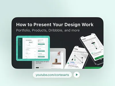How to Present Your Design Work (Video) advanced app beginner guide portfolio present presentation product design thumbnail tutorial ui ux video visual design website youtube youtuber