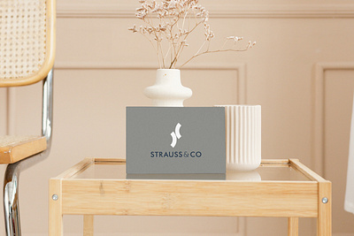 Strauss & Co branding design graphic design logo logotype typography vector