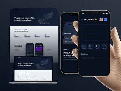 MyWallet Ui Design branding design illustration mockup design typography ui ux vector