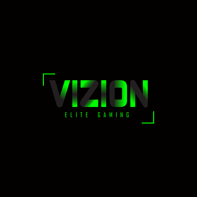 VIZION logo branding design illustration logo logo design vector