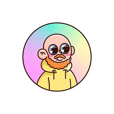 NFT character design design graphic design illustration logo logo design man man design men men design nft nft character nft design nft man nft men profile picture vector yellow