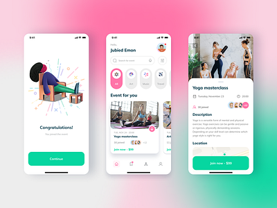 Designed Events Booking Smart App appdesign application behance dailyui design digitaldesign dribbble graphicdesign inspiration mobile mockup ui uidesign uiux uiuxdesigner userinterface ux uxdesign uxdesigner wireframe