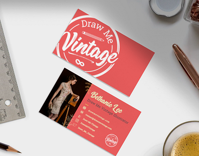 Draw Me Vintage Branding branding design graphic design logo vector