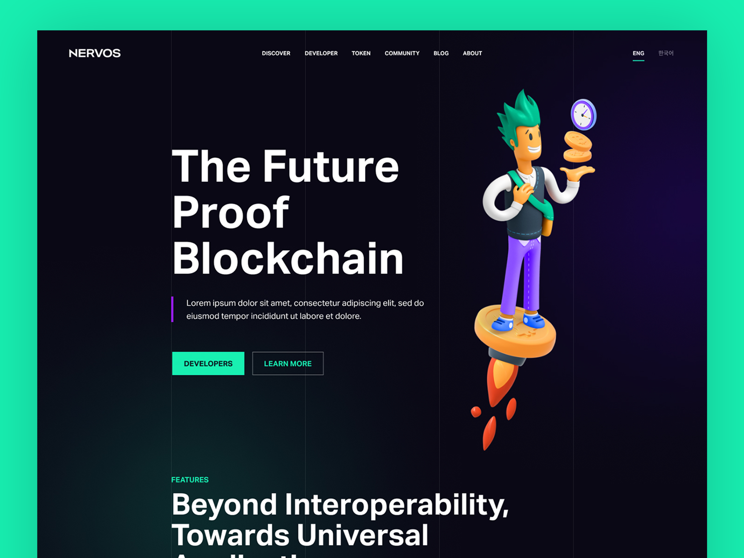 Example of White Label Webflow Developement