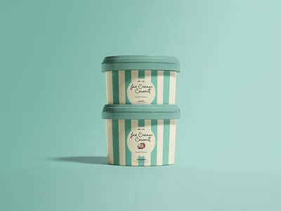 Ice Cream Package Design branding creative package design creative packaging design design graphic design ice cream ice cream package ice cream package design illustration package design