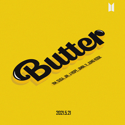 Butter remake design typography