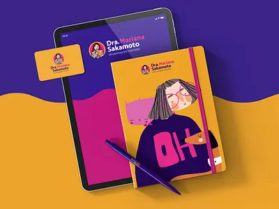 Brand - Veterinary Mariana Sakamoto animal brand branding cat cute dog logo pets veterinary veterinary medicine visual identity
