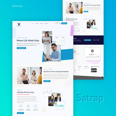 Satrap branding design graphic design logo ui ux we web webdesign