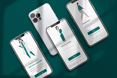 Doctor Mobile app adobe xd doctor mobile apps medical apps mobile app design mobile apps mobile ui ux design