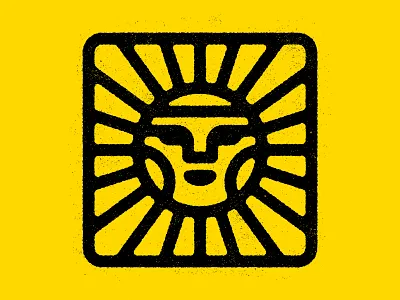 🌞 logo stamp sun