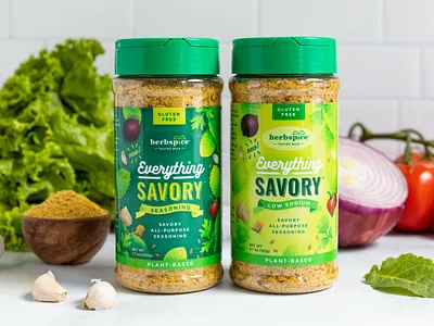 Branding and Packaging branding design food graphic design identity illustration jar label logo natural package design packaging spice vector illustration vegan vegetable