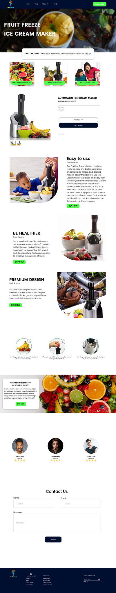 Single product page UI Design #ayanalif app branding design graphic design icon illustration landing page landing page ui ui ux design web ui