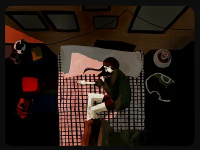 all too well: the tiny animation 2d 2d animation animated loop animation design dramatic illustration loop sound