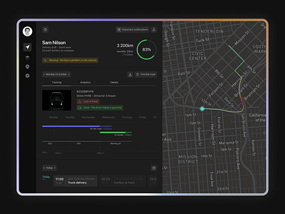 Truck delivery #Daily 3d branding design design app graphic design illustration logo motion graphics ui ui ux ui design uiux vector