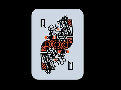 Monkey Queen Card 3d animation branding card design esports game graphic design illustration king logo logotype mascot logo mdoe monkey motion graphics queen ui vector