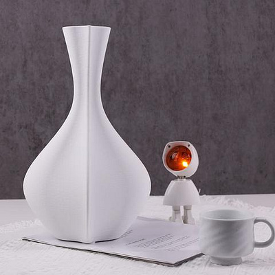 Glazed Ceramic Modern Vase 3d design product vase