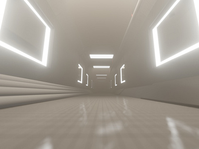 3D Hallway 3d 3d hallway ammar zahran hallway idn idn boarding school indonesia simple design