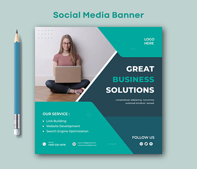 Social Media Banner Design ads ads design design facebook banner illustration instagram banner marketing banner post design social media social media banner social media post