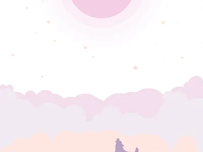 Howling at the Moon 🌙 animals design howling husky illustration texture