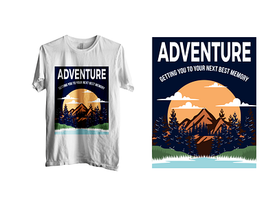 adventure design concept retro