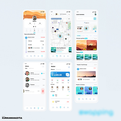 Travel App Design app design branding mobile app travel app design ui uiux design ux ux design