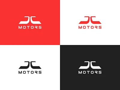 DC Motors Logo Design cars company design flat graphic illustration logo motors racing rc sports tech vector