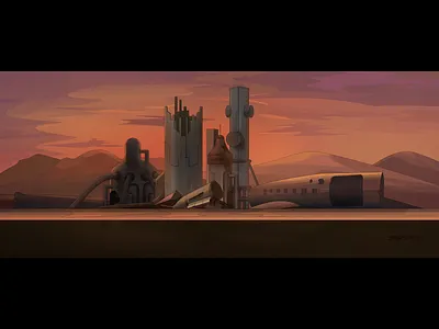 Game Scene design game game scene illustration