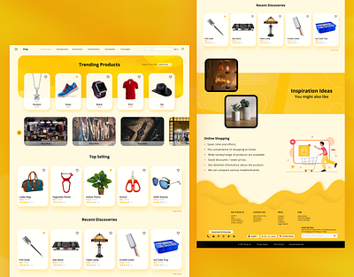 Ecommerce Website UI UX branding ecommercewebsite figma graphic design landingpage ui uiux webdsign websitedesign