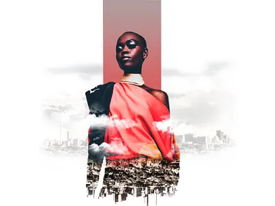 Africanacity design illustration photoshop