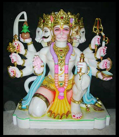 Marble Hanuman Statue hanumanidol hanumanmarblemoorti hanumanmoorti hanumanstatue marblehanumanstatue