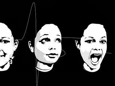 Expression design illustration