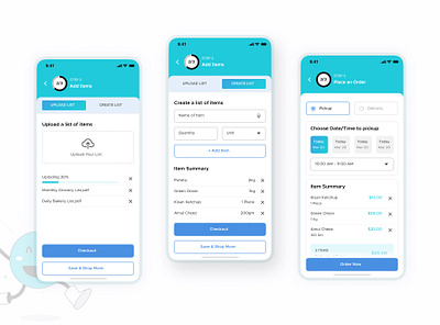 E-commerce App app design figma mobile app mobile ui uidesign uiux