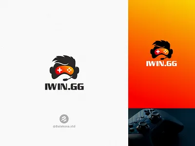Game Iwin.GG game graphic design logo vector