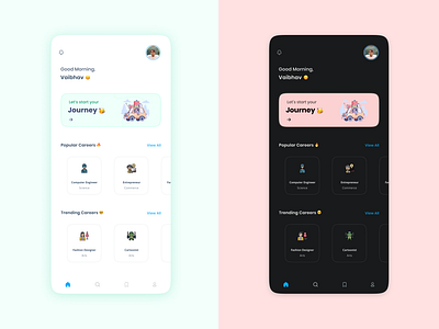 IDC - Dark mode animation app branding dark design graphic design illustration logo mobile motion graphics ui ui design uiux ux