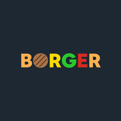 Borger (Brand) branding logo