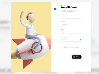SanoPass Web - Registration Wizard branding design layout ui ux web